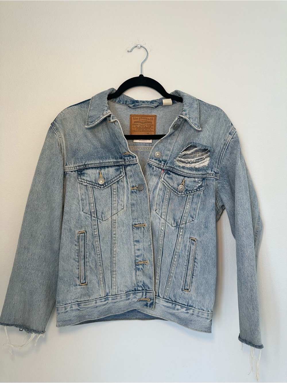 Levi's Vintage Denim Jacket Distressed